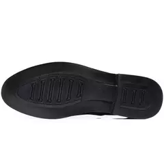 Imagem do Handcrafted masculino oxford sapatos genuíno couro de bezerro brogue vestido sapatos negócios clássicos sapatos formais homem