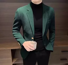 Blazer fino preto slim fit masculino, jaquetas masculinas, casaco de negócios, estilista de luxo, roupas de alta qualidade, novo, 2021