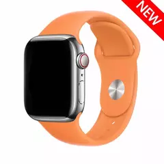 Imagem do Pulseira de Silicone para Apple Watch, Banda 44mm, 40mm, 45mm, 41mm, 42mm, 38mm, 44mm, 45mm, Bracelet iWatch Series 7 SE, 3, 4, 5, 6, 8 Ultra 49mm