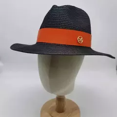 Imagem do Chapéu Panamá de palha natural de aba larga para homens e mulheres, proteção UV, Fedora, chapéu de sol, verão de praia, atacado, tamanho grande, 56-58, 59-60cm, novo