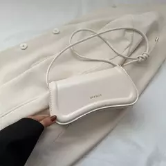 Bolsa PU popular para mulheres, bolsas femininas, axila de lazer, sacola de ombro, bolsa axila, nova moda