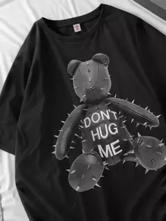 Imagem do Camiseta de algodão doberman estampada feminina, tops de manga curta com o pescoço, camiseta solta macia, roupas femininas casuais, moda rua, verão