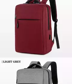 Mochila simples e elegante, mochila multifuncional de grande capacidade para deslocamento, viagens de negócios, bolsa para computador de estudante-ll - Wolf Magazine