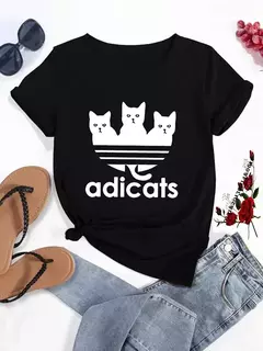 Camiseta feminina engraçada estampada, manga curta, hip-hop, roupas femininas casuais, tops de rua dos desenhos animados, camiseta verão