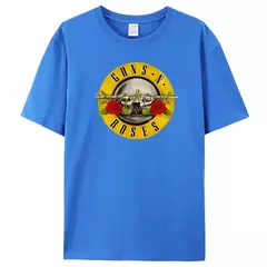 T-shirt de algodão estampado, banda de hard rock, Te Hip Hop, roupa de música masculina e feminina, verão 2022 - Wolf Magazine