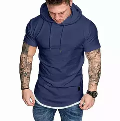 MRMT-moletons de manga curta para homens, moletom masculino com capuz casual, moletons monocromáticos, novidade nova, 2022, 2024 - loja online