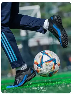 Tênis de treinamento interno profissional para homens, sapatos de futebol originais, botas de campo, ao ar livre, grampos sociais, rápidos - loja online