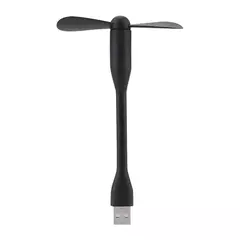 Mini USB flexível Bendable Fan, ventilador de mão portátil, banco de potência, laptop, PC, carregador AC, computador, Gadget Verão - loja online