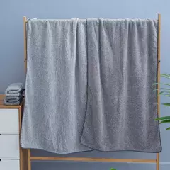 Toalhas De Banho De Microfibra Espessada Para O Corpo, Toalha De Esportes De Ginástica, Robe De Banho Para Spa, Home Beath - comprar online