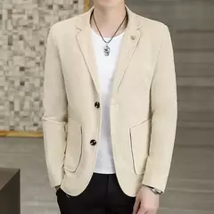 Imagem do Alta qualidade blazer masculino multicolorido negócios casual elegante moda premium simples festa compras cavalheiro fino ajuste jaqueta