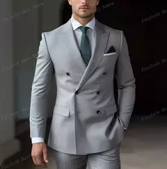 Verde militar masculino negócios formal ocasião smoking noivo padrinho festa de casamento baile terno masculino 2 peça conjunto blazer calças - comprar online