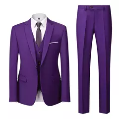 Conjunto de terno casual masculino de negócios, jaqueta masculina, blazers, calças, calças, colete, colete, moda, 2023 - Wolf Magazine