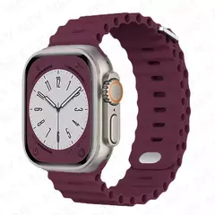 Ocean Strap para Apple Watch Ultra, Original 1:1 Bracelete, 49mm Band, 44mm, 45mm, 40mm, 41mm, 42mm, iWatch Series 8, 7, 6, 5, 4, 3, SE - Wolf Magazine