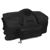 Mochila tática de grande capacidade, bagagem de rolamento, resistente, camping, caminhadas, mala de viagem, 124L