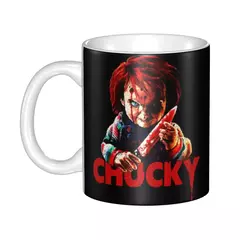 Imagem do Personalizado horror assassino chucky canecas de café diy filme do jogo da cria