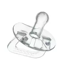 Chupeta de silicone para recém-nascido Brinquedo mordedor macio Suprimentos de mastigação Mamilo Dummy Food Grade Acessórios de enfermagem para bebês - Wolf Magazine