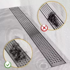 Auto-adesivo piso dreno adesivos, banheiro cabelo filtro, bloqueando Net, filtro de malha descartável pia, cozinha esgoto Outfall Stopper na internet