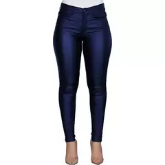 Calças femininas de cintura alta de couro PU, leggings push-up magras, calças elásticas, jeggings de spandex, streetwear, novas na internet