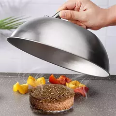 Quente 5.9 polegada/9 polegada de aço inoxidável forno rodo capa perfeito ferramentas churrasco acessório para acampamento ao ar livre piqueniques - comprar online