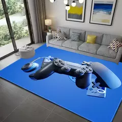 3d impressão gamer controlador padrão sala de estar tapetes antiderrapante cas na internet