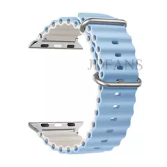 Ocean Strap para Apple Watch, faixa de 49mm, 44mm, 45mm, 41mm, 40mm, 38mm, 44mm, 1:1, iWatch Series 9, 8, 7 SE, original - comprar online