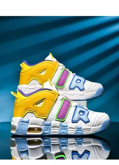 Sapatos respiráveis para homens Tênis de corrida de maratona, tênis de basquete ao ar livre, calçados esportivos casuais tamanho grande, inverno na internet
