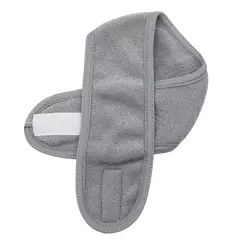 Imagem do Banda de cabeça larga ajustável para mulheres, acessórios de cabelo com toalhas macias, hairband, spa, ioga, banho, chuveiro, maquiagem, lavagem facial, cosméticos