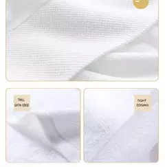 Toalhas de hotel 100% algodão puro conjunto branco bordado ginásio viagem toalhas de mão toalhas de rosto máquina lavável toalhas de cabelo penteado cotto - loja online