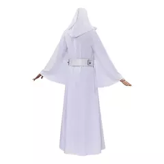 Star wars cosplay desempenho vestido feminino estilo princesa leia branco vestido longo transporte direto da china continental - comprar online