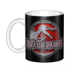 Dinossauro personalizado World Jurassic Park Canecas DIY Horror Movie Ceramic Ch - comprar online