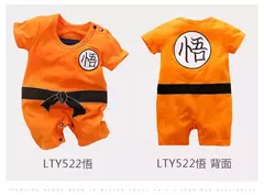 Imagem do Traje recém-nascido do bebê anime macacão menino kakashi akatsuki chopper zoro vegeta cosplay roupas infantis macacão 0-18 meses