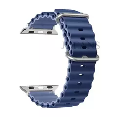 Ocean Strap para Apple Watch, faixa de 49mm, 44mm, 45mm, 41mm, 40mm, 38mm, 44mm, 1:1, iWatch Series 9, 8, 7 SE, original - loja online
