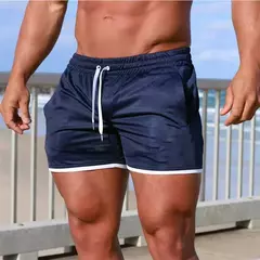 Shorts de ginástica rápida fitness para homens, calções de ginástica, calças running, acessórios sportswear, correr, correr, caminhar, verão - Wolf Magazine