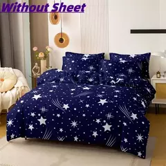 Poliéster Impresso Lixar Duvet Cover, Conjunto de cama Estilo Europeu, Quilt Cover, Pele Tecido Amigável, Queen Size, 3Pcs - comprar online