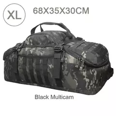 Mochila tática Duffle grande, Sacos de acampamento ao ar livre, Mochilas Molle Men, Bolsa de viagem para caminhadas, 40L 60L 80L