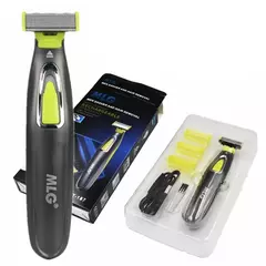 Barbeador elétrico para os homens usb recarregável barba de barbear depilador masculino máquina cabelo cuidados com a cara limpeza