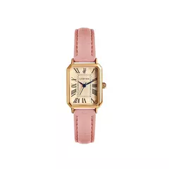 Relógios casuais com mostrador digital para mulheres, pulseira de couro quadrada relógio elegante relógio de pulso de quartzo presente retrô - comprar online