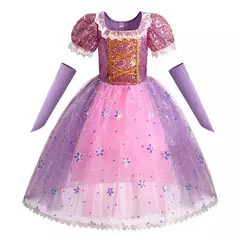 Crianças elsa ariel traje meninas quarta-feira dança disfarce crianças rapunzel vestido elegante barbi cosplay halloween fantasia 3-12t na internet