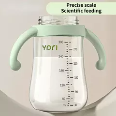 Multi-Purpose Baby Bottle, Water Cup Set, Silicone Chupeta, grande capacidade, PP, suprimentos de alimentação, 300ml - Wolf Magazine