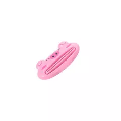 Dispensador plástico fácil do dentífrico para o banheiro home, espremedor animal do dentífrico, suporte do rolamento, tubo da pasta do dente, 1 Pc