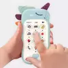 Baby's Music Sound Phone Toy, telefone, brinquedos para dormir, simulação mordedor, educação infantil precoce, presentes para crianças