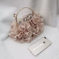 Saco de embreagem floral acetinado de luxo para mulheres, festa de noiva, bolsas e bolsas de casamento, bolsa de grife pequena - Wolf Magazine