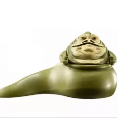 Jabba do personagem de cinema e televisão de Star Wars, fera molhada, fera de Dongdong e lança, um brinquedo de aniversário móvel para crianças