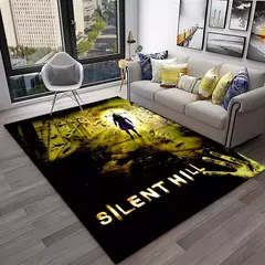 Silent Hill-Tapete antiderrapante para decoração de salas de jogos, tapete de - comprar online