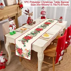 Pano De Mesa De Natal, Toalha De Mesa, Decoração De Casa, Ornamento De Natal, Presente De Ano Novo, Feliz Natal, 2025, 2025 - loja online