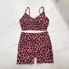 Fato de treino feminino com 2 peças, roupas esportivas, roupas de ioga, fitness, roupas esportivas, academia, musculação, verão, 2024 - comprar online