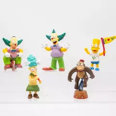 Nj croce retro nostálgico simpsonns fio dobrado série família boneca personagem figura modelo brinquedos figura de ação para crianças presentes - loja online