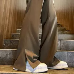 Calças largas retas para homens, terno masculino, calça preta, spandex clássico, desgaste do trabalho, roupas de alfaiataria, oferta chinesa na internet