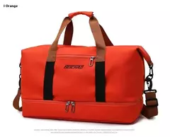 Grande capacidade de viagem saco de ginásio bagagem de curta distância portátil sacos de fitness ombro crossbody bolsas esportes masculinos à prova dwaterproof água b - loja online
