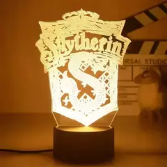 Imagem do Harry potter anime figura brinquedos led nova lâmpada de noite 3d mesa criativa cabeceira para casa decoração do quarto luz legal criança presente